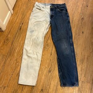 Wrangler Color Block Jeans Size 31X30